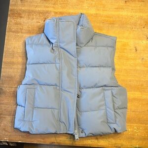 Garage crop vest XXS blue